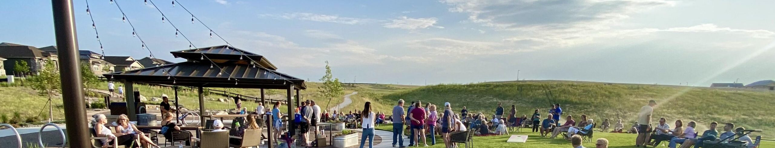 Outdoor area with people